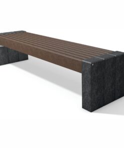High Line Recycled Plastic Bench